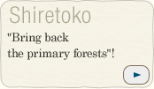 "Bring back the primary forests"!